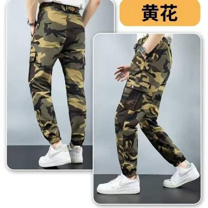 夏季迷彩薄款男裤子工