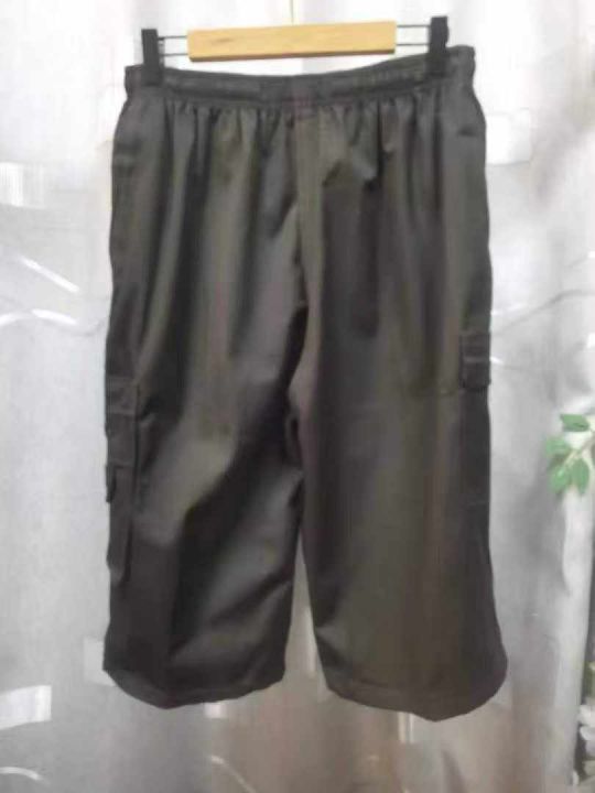 工装休闲裤裤夏季纯棉
