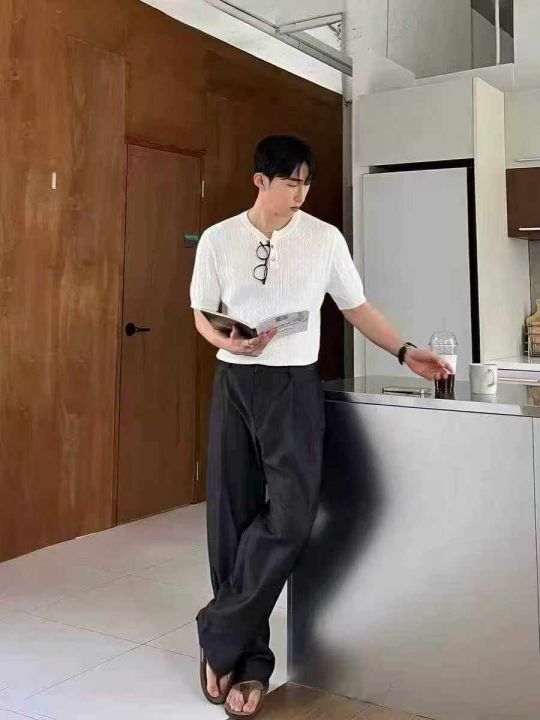 全清7.8直筒休闲裤