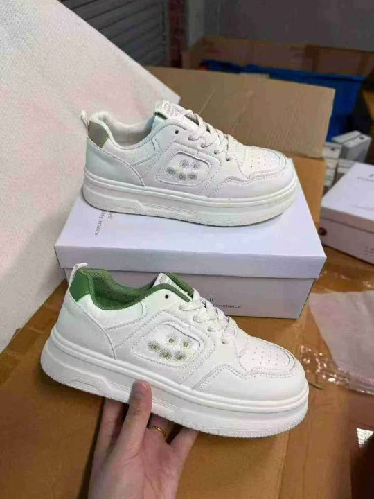 大厂贴皮女板鞋 轻底