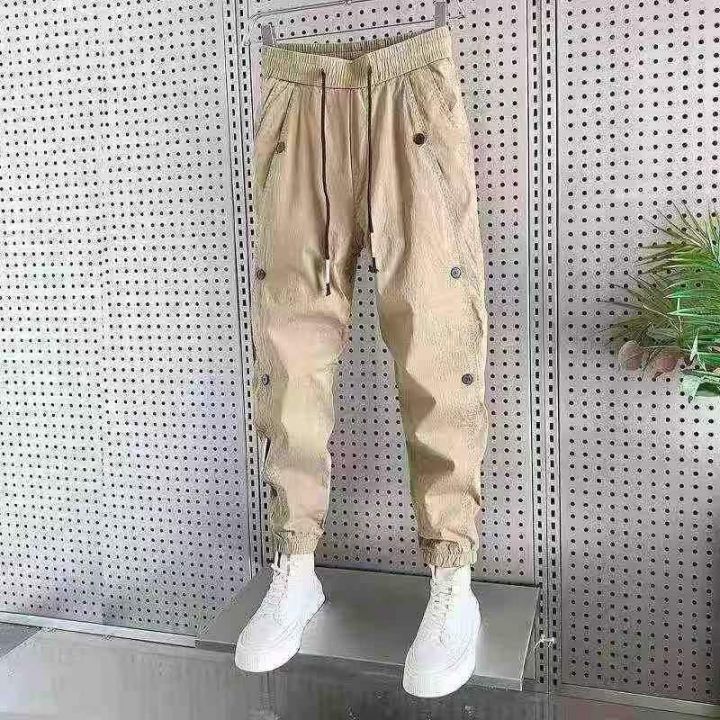 潮牌美式工装斜纹布排
