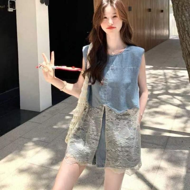 设计感减龄时尚蕾丝拼