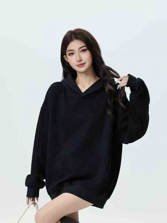 新款纯棉男女连帽卫衣