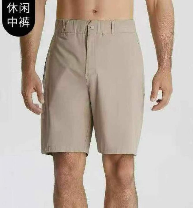 男装弹力休闲短裤，数